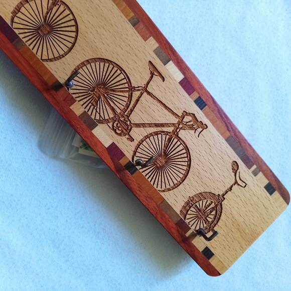 Self Adhesive No Drill Bicycles Wall Keyholder - Picture 1 of 6